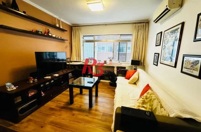 Apartamento com 3 dormitórios à venda, 114 m² por R$ 720.000,00 - José Menino - Santos/SP