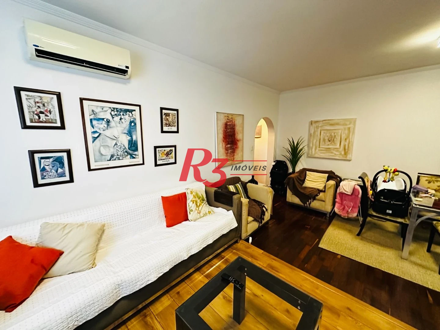 Apartamento com 3 dormitórios à venda, 114 m² por R$ 720.000,00 - José Menino - Santos/SP