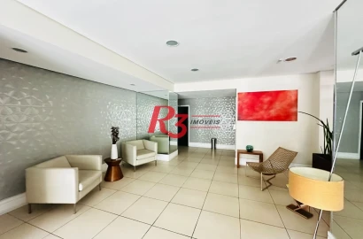 Apartamento com 1 dormitório à venda, 44 m² por R$ 650.000,00 - Ponta da Praia - Santos/SP