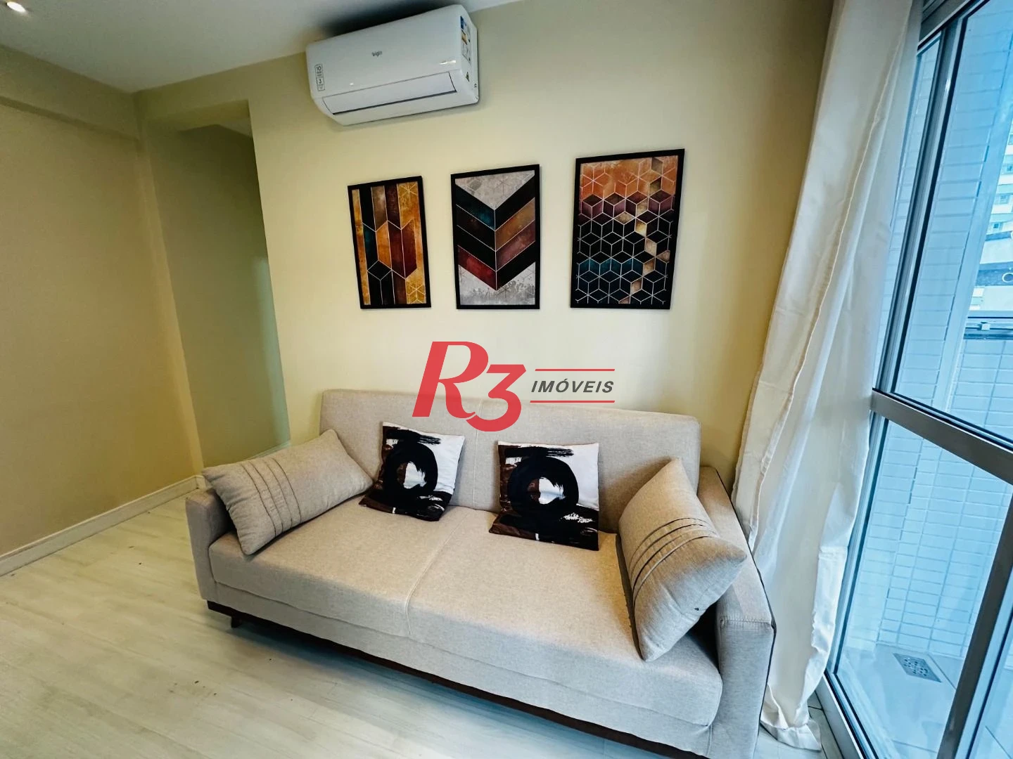 Apartamento com 1 dormitório à venda, 44 m² por R$ 650.000,00 - Ponta da Praia - Santos/SP