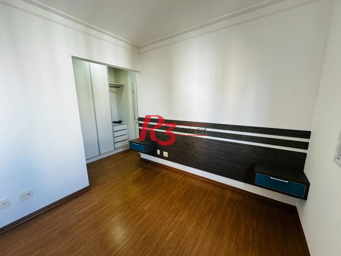 Apartamento com 3 quartos para alugar, 130 m² por R$ 8.500/mês - Boqueirão - Santos/SP