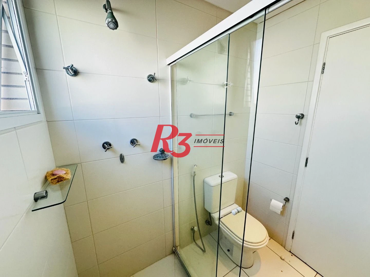 Apartamento com 3 quartos para alugar, 130 m² por R$ 8.500/mês - Boqueirão - Santos/SP
