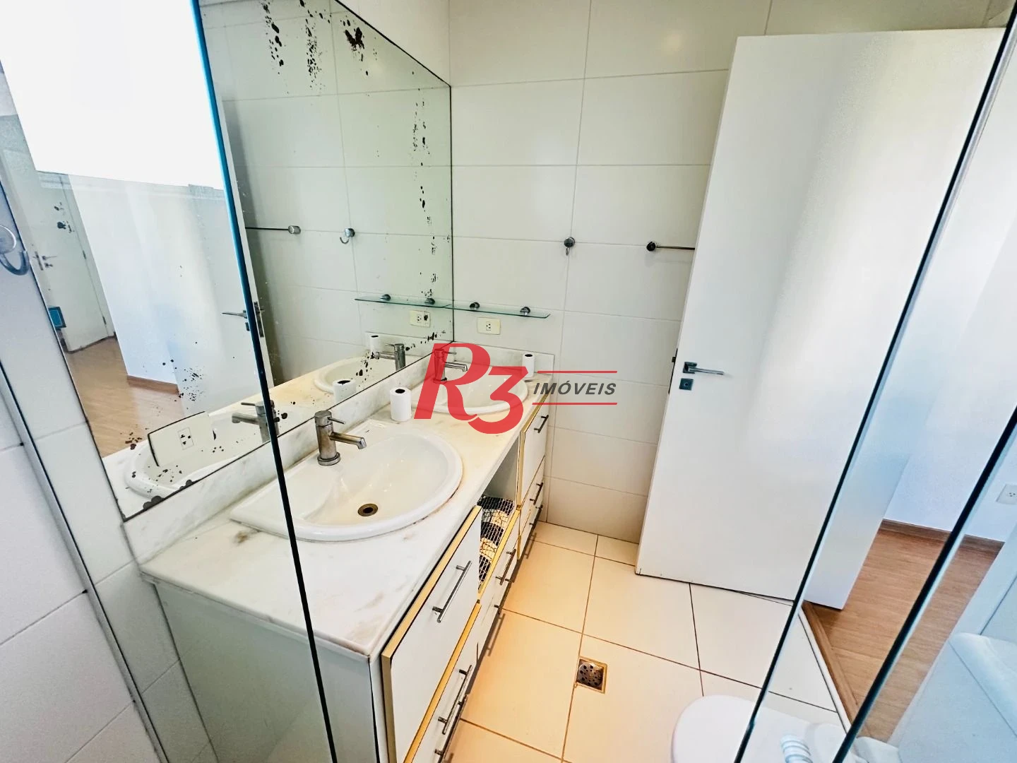 Apartamento com 3 quartos para alugar, 130 m² por R$ 8.500/mês - Boqueirão - Santos/SP