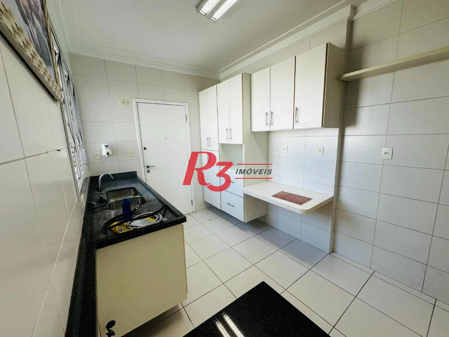 Apartamento com 3 quartos para alugar, 130 m² por R$ 8.500/mês - Boqueirão - Santos/SP