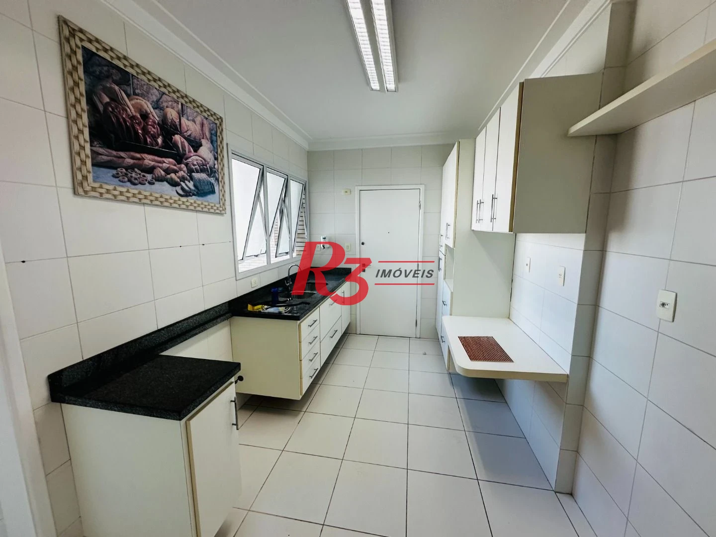 Apartamento com 3 quartos para alugar, 130 m² por R$ 8.500/mês - Boqueirão - Santos/SP