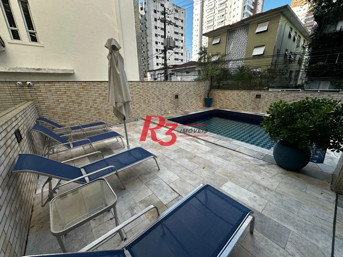Apartamento com 3 quartos para alugar, 130 m² por R$ 8.500/mês - Boqueirão - Santos/SP