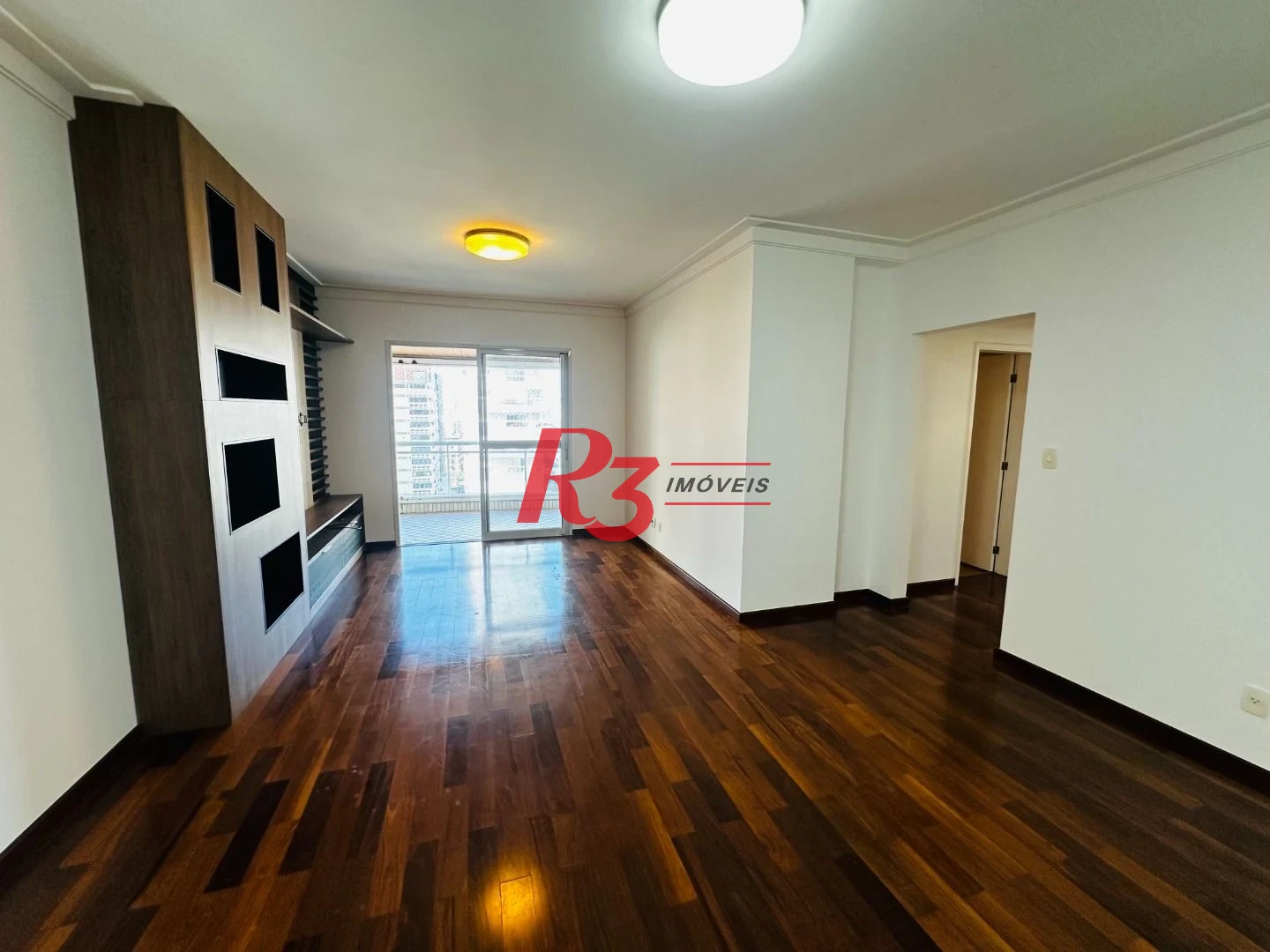 Apartamento com 3 quartos para alugar, 130 m² por R$ 8.500/mês - Boqueirão - Santos/SP