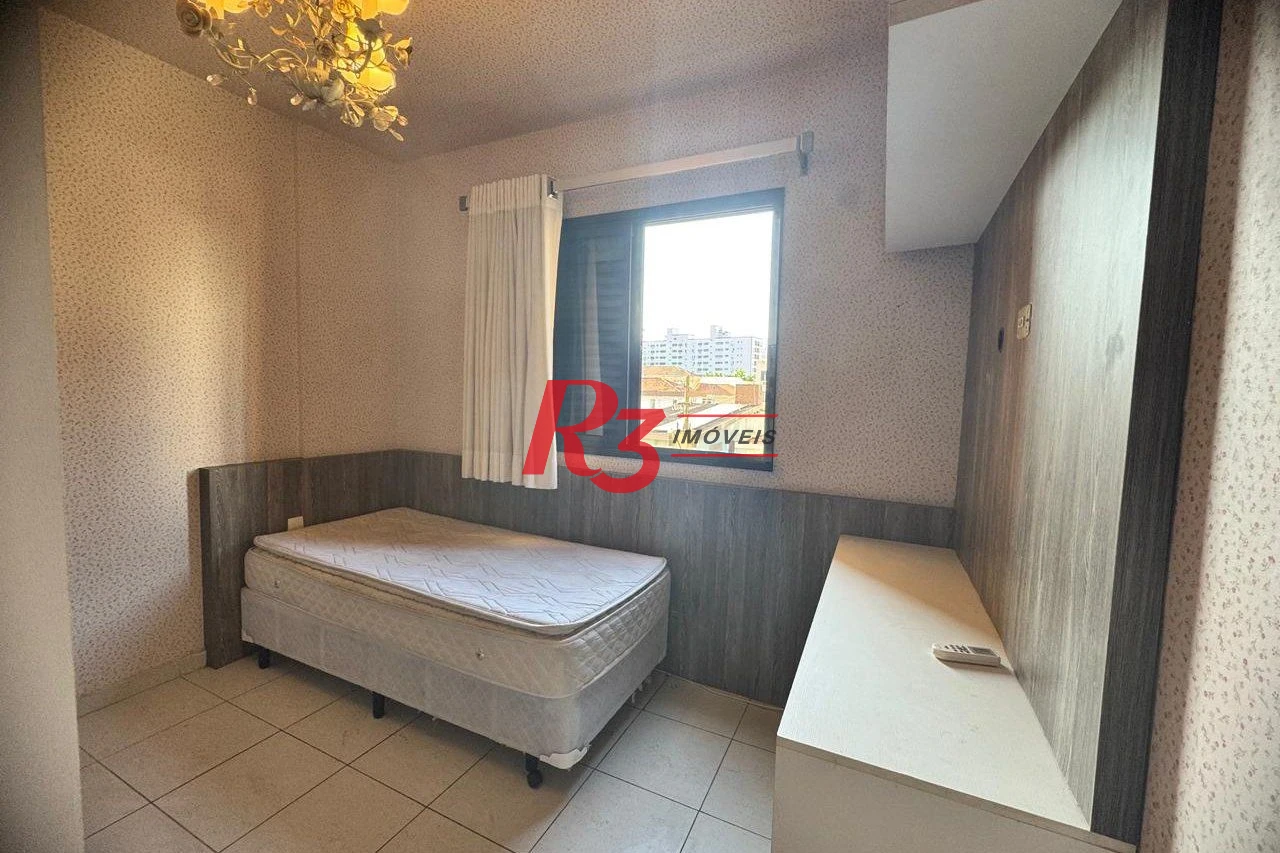 Apartamento com 3 dormitórios à venda, 111 m² por R$ 1.200.000,00 - Ponta da Praia - Santos/SP