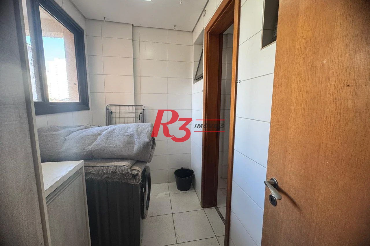 Apartamento com 3 dormitórios à venda, 111 m² por R$ 1.200.000,00 - Ponta da Praia - Santos/SP