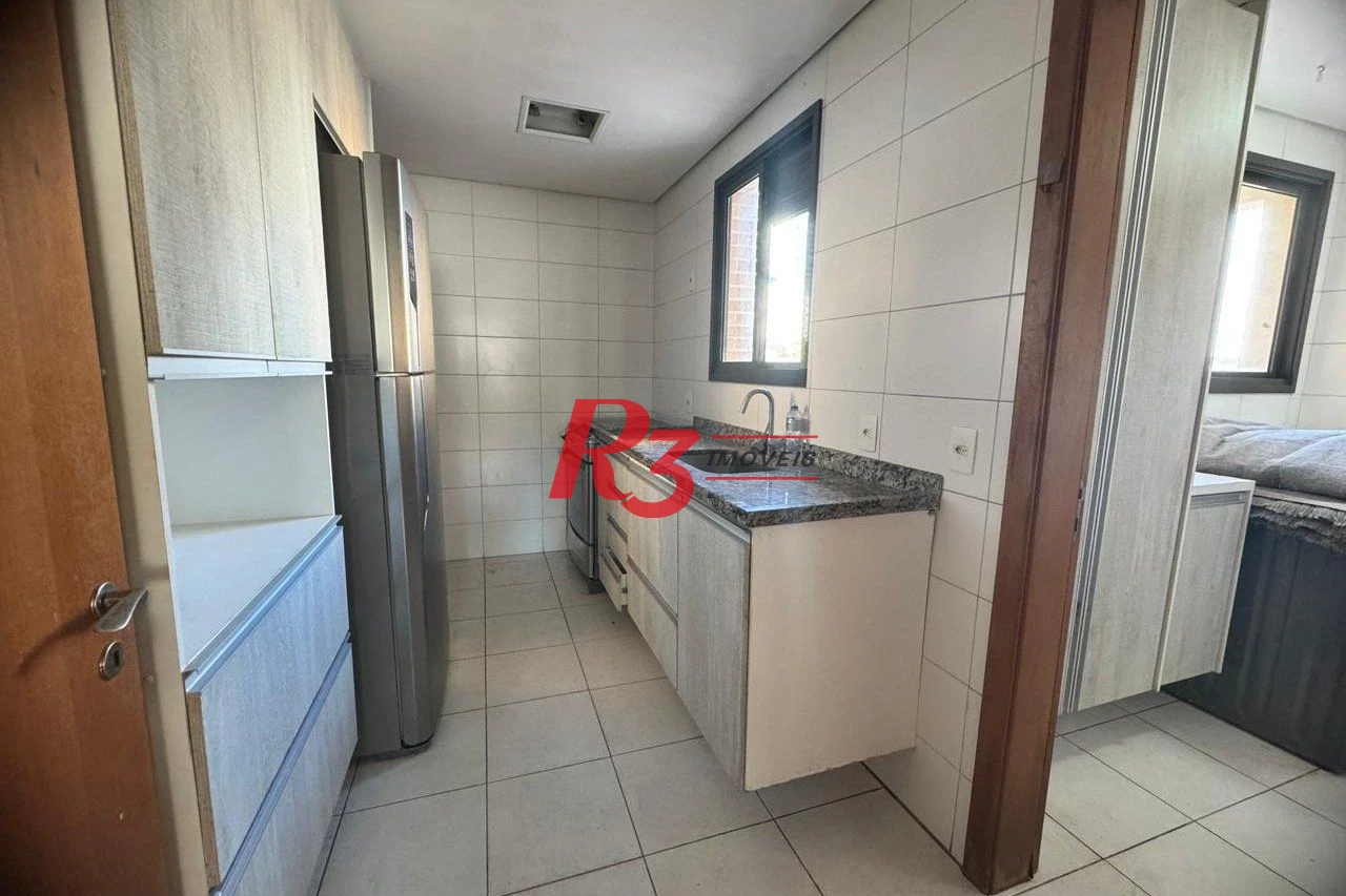Apartamento com 3 dormitórios à venda, 111 m² por R$ 1.200.000,00 - Ponta da Praia - Santos/SP