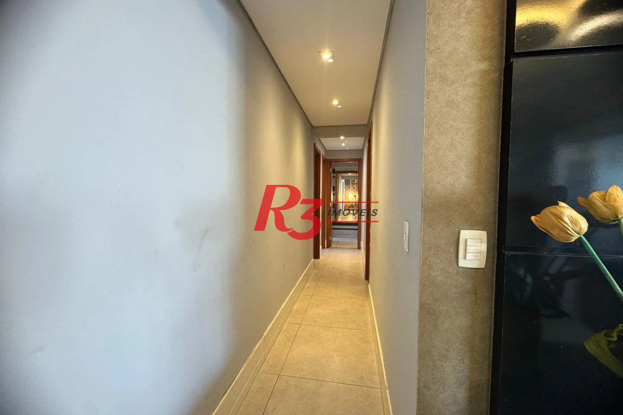Apartamento com 3 dormitórios à venda, 111 m² por R$ 1.200.000,00 - Ponta da Praia - Santos/SP