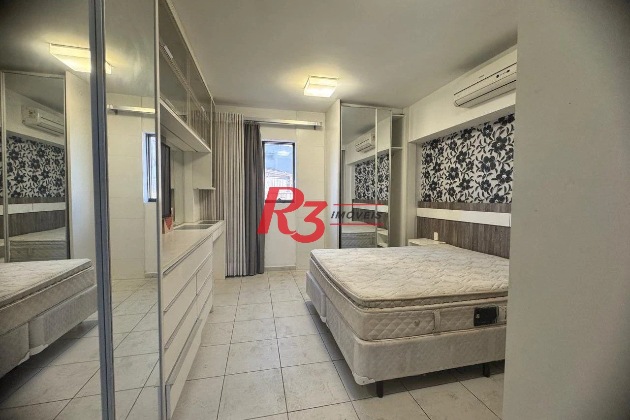 Apartamento com 3 dormitórios à venda, 111 m² por R$ 1.200.000,00 - Ponta da Praia - Santos/SP