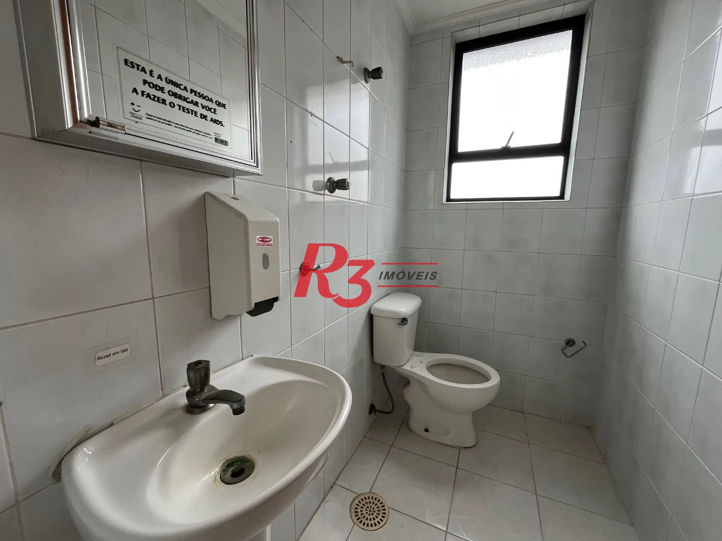 Sala para alugar, 121 m² por R$ 5.000,00 - Vila Matias - Santos/SP