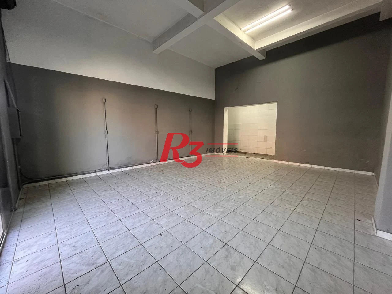 Salão para alugar, 60 m² - Macuco - Santos/SP