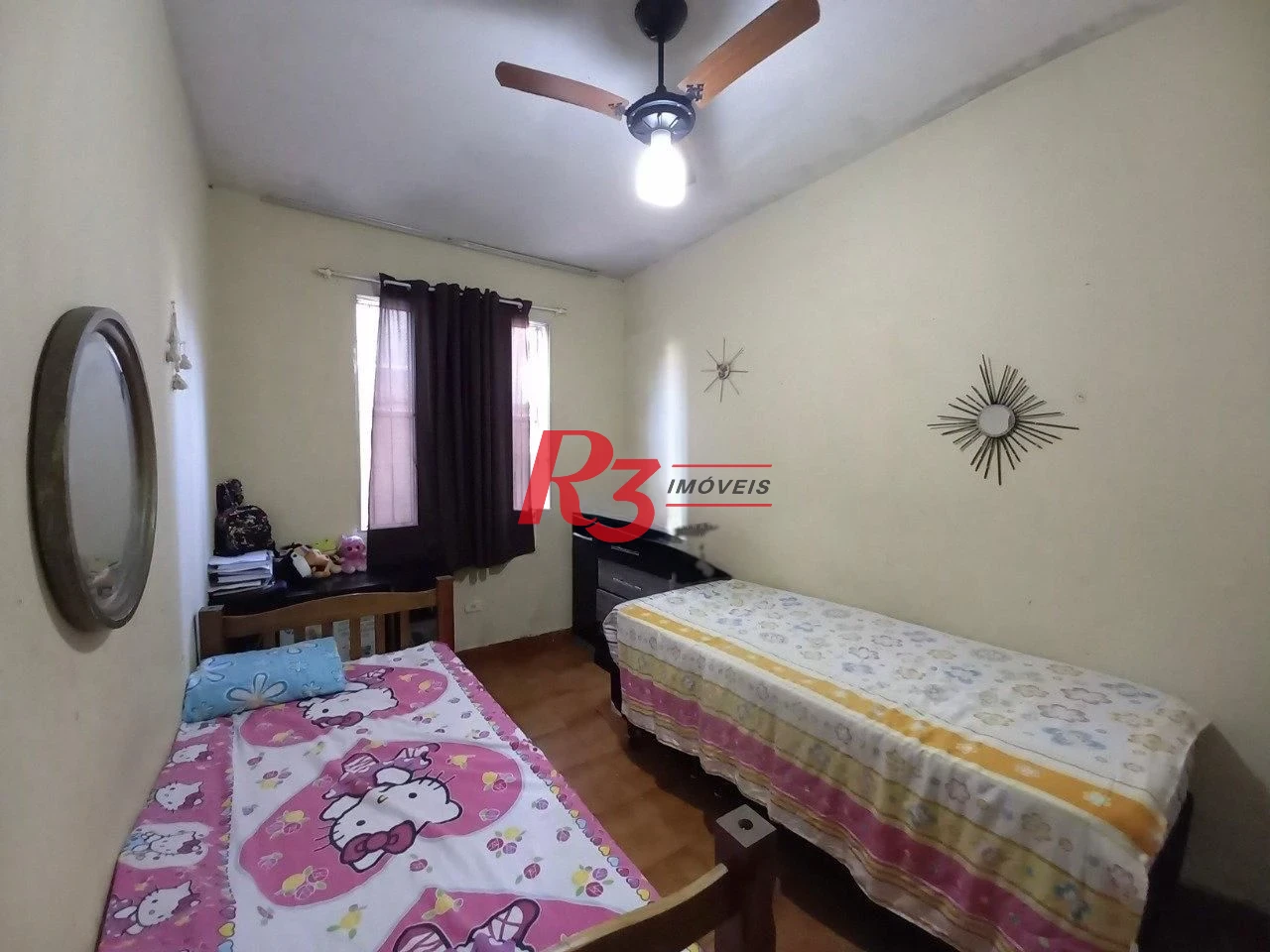 Apartamento à venda, térreo com 2 quartos no Campo Grande - Santos