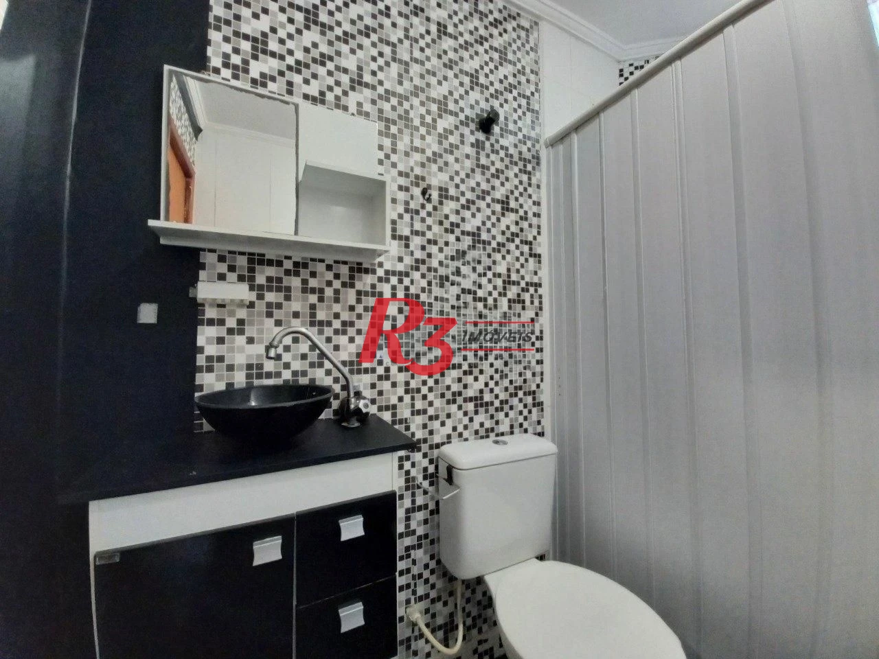 Apartamento à venda, térreo com 2 quartos no Campo Grande - Santos