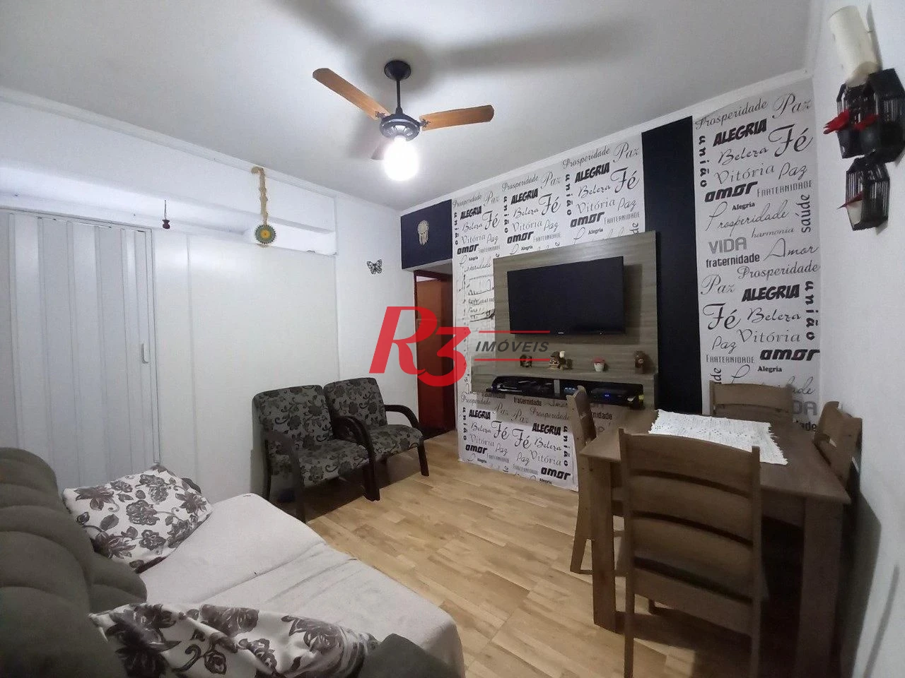 Apartamento à venda, térreo com 2 quartos no Campo Grande - Santos