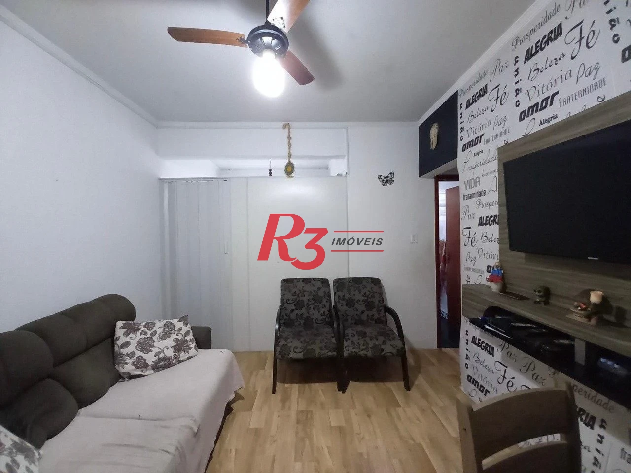 Apartamento à venda, térreo com 2 quartos no Campo Grande - Santos