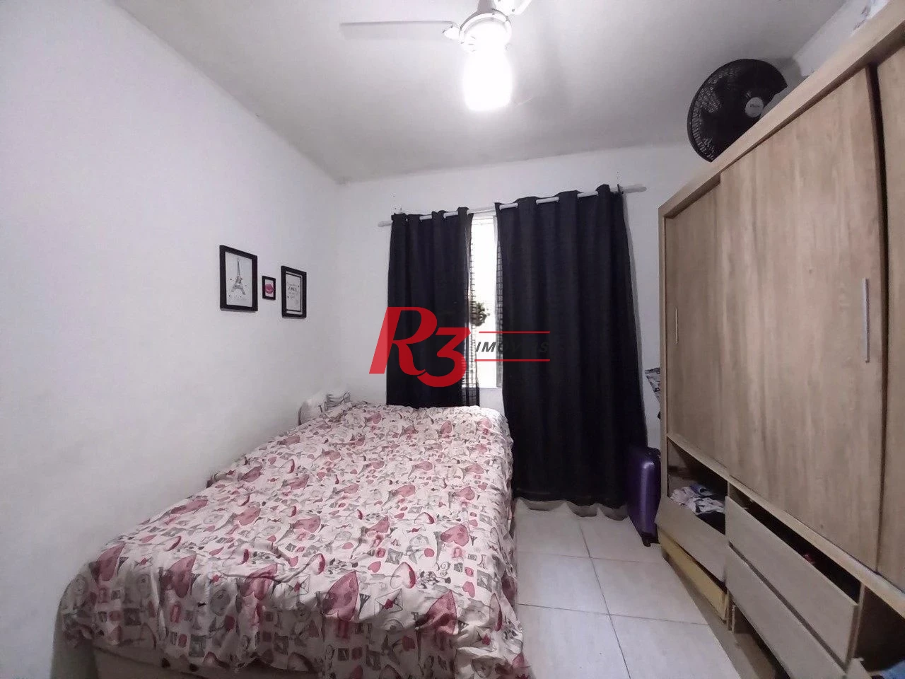 Apartamento à venda, térreo com 2 quartos no Campo Grande - Santos