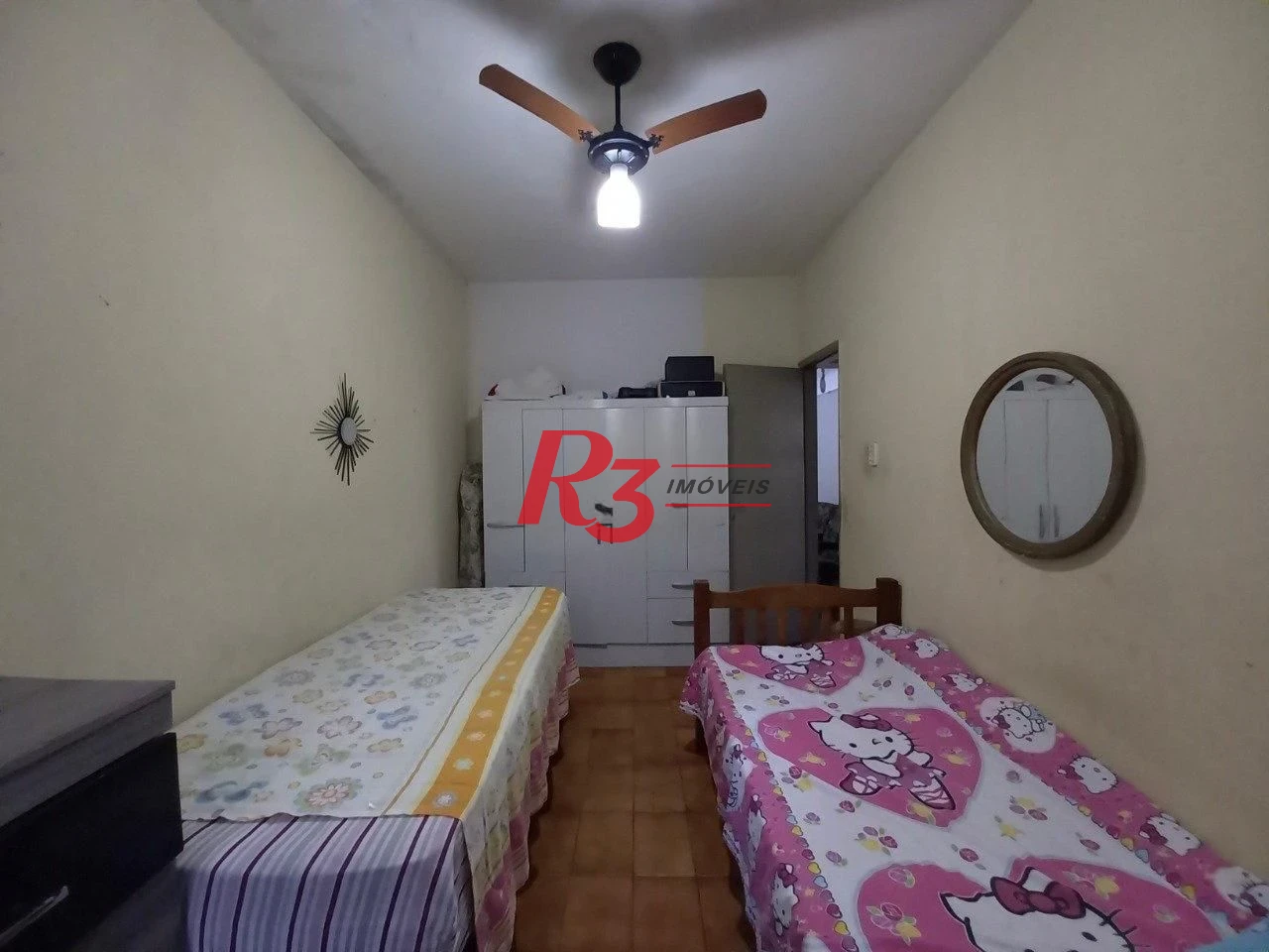Apartamento à venda, térreo com 2 quartos no Campo Grande - Santos