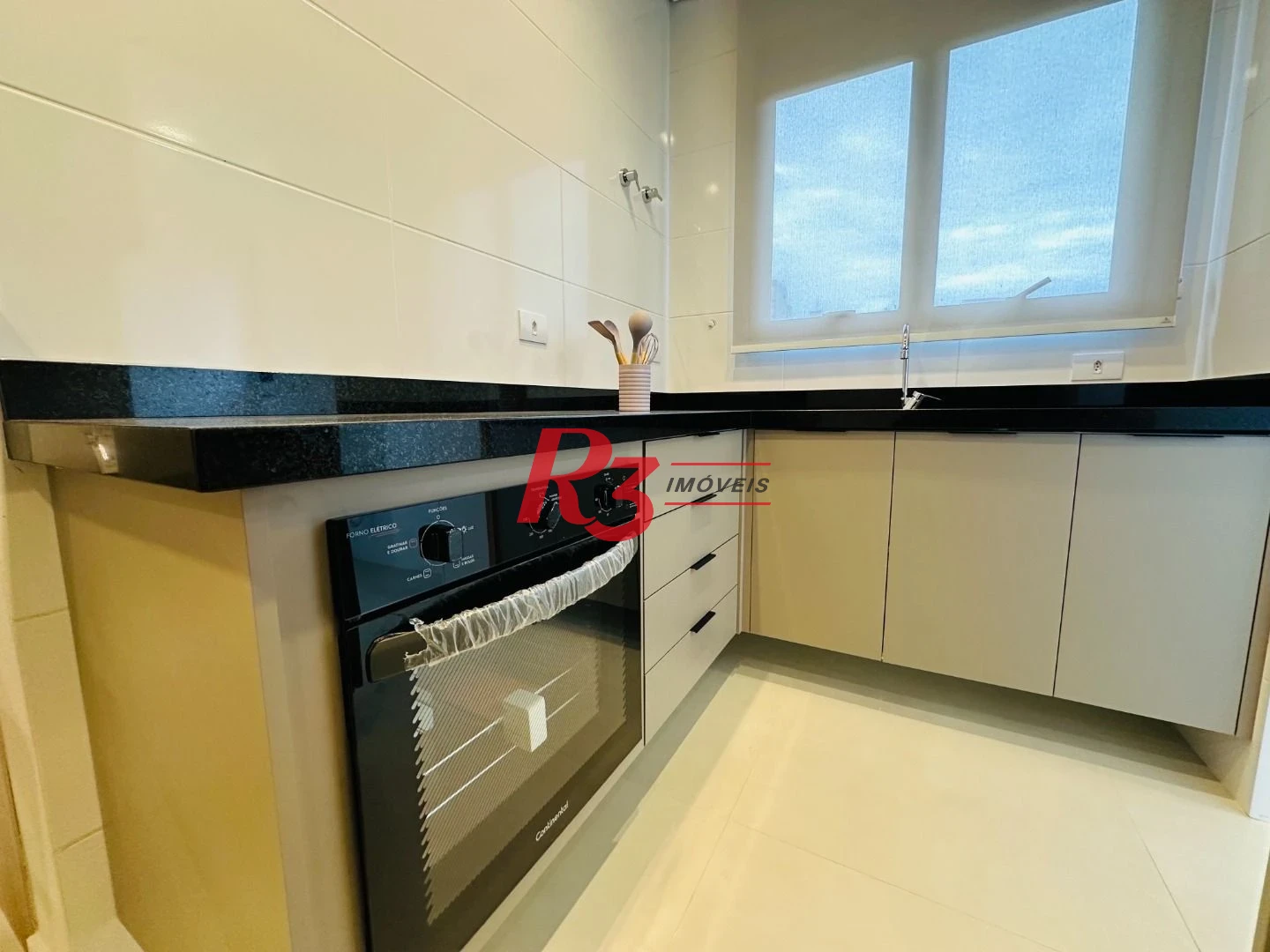 Apartamento com 1 dormitório à venda, 52 m² por R$ 603.075 - Aparecida - Santos/SP