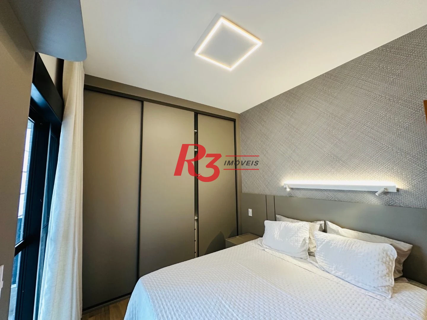 Apartamento com 1 dormitório à venda, 52 m² por R$ 603.075 - Aparecida - Santos/SP