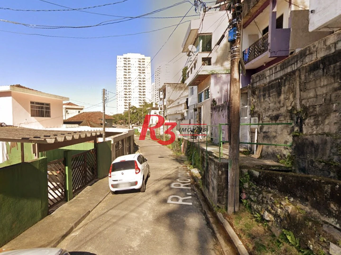 Terreno para alugar, 591 m² por R$ 7.850,00/mês - Marapé - Santos/SP