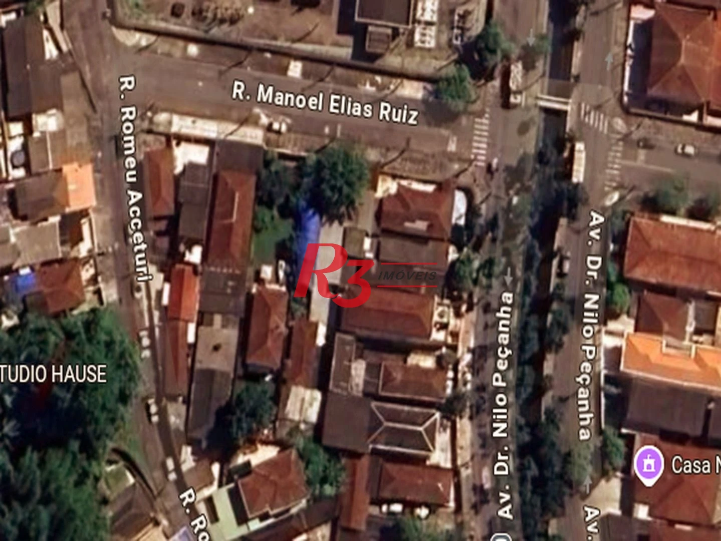 Terreno para alugar, 591 m² por R$ 7.850,00/mês - Marapé - Santos/SP
