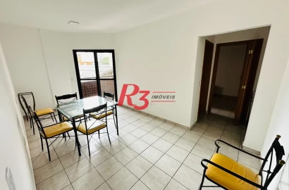 OPortunidade à venda em Santos, 1 quarto, portaria 24h, lazer completo, condição muito especial, localização ótima!!