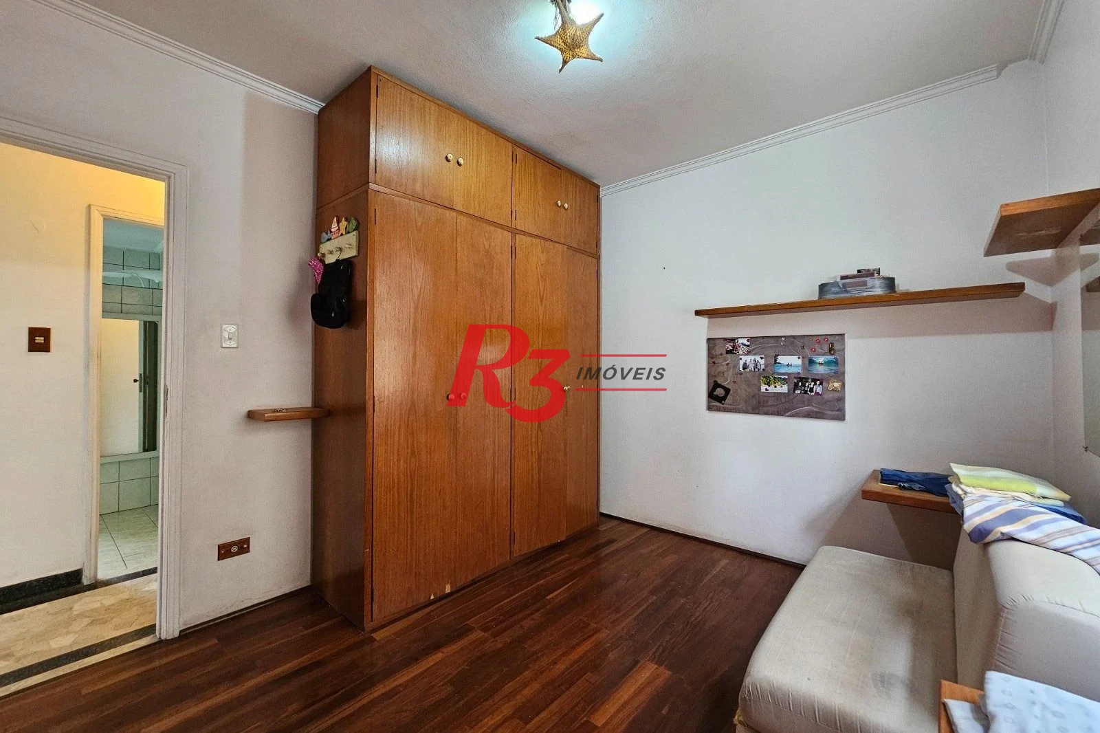 Apartamento com 3 dormitórios à venda, 108 m² por R$ 445.000,00 - Campo Grande - Santos/SP