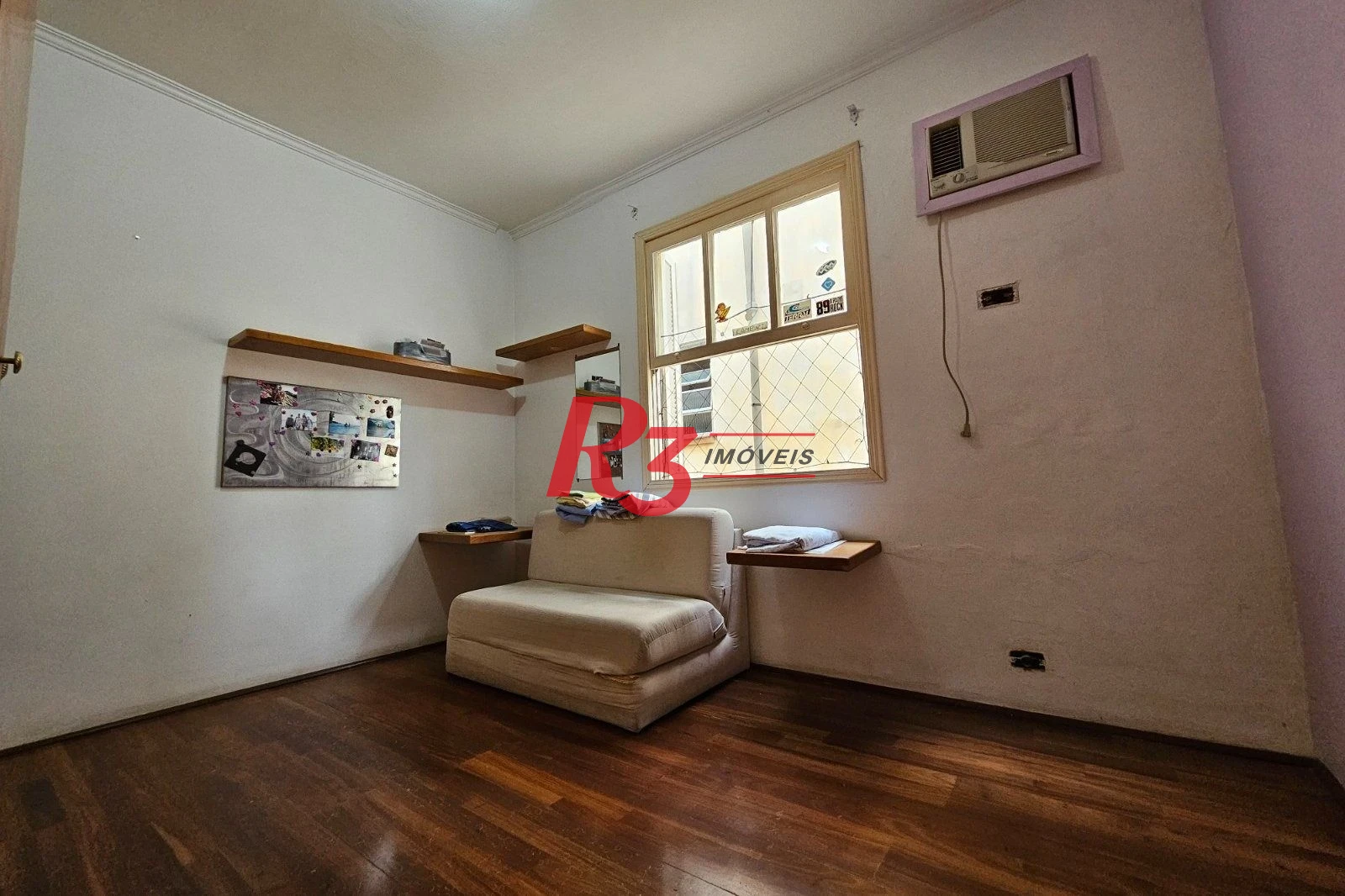 Apartamento com 3 dormitórios à venda, 108 m² por R$ 445.000,00 - Campo Grande - Santos/SP