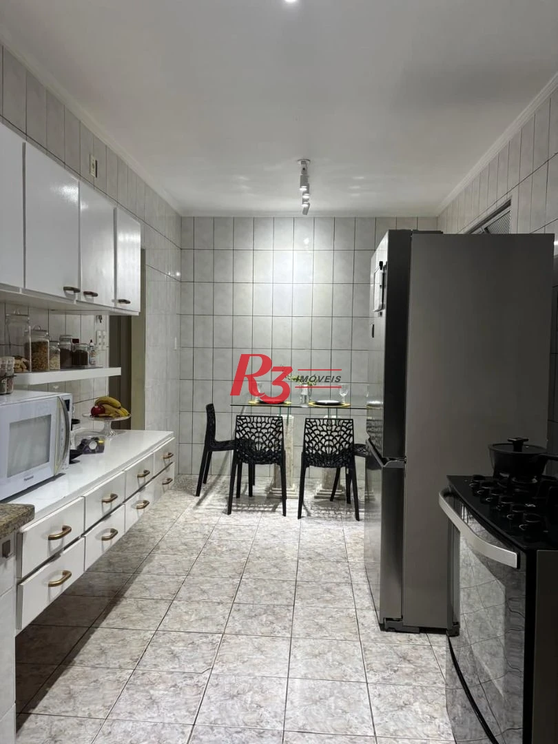 Apartamento com 3 dormitórios à venda, 108 m² por R$ 540.000,00 - Campo Grande - Santos/SP
