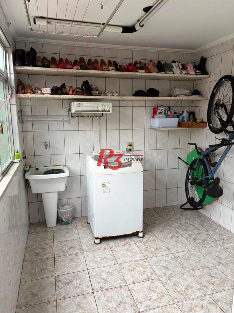 Apartamento com 3 dormitórios à venda, 108 m² por R$ 540.000,00 - Campo Grande - Santos/SP