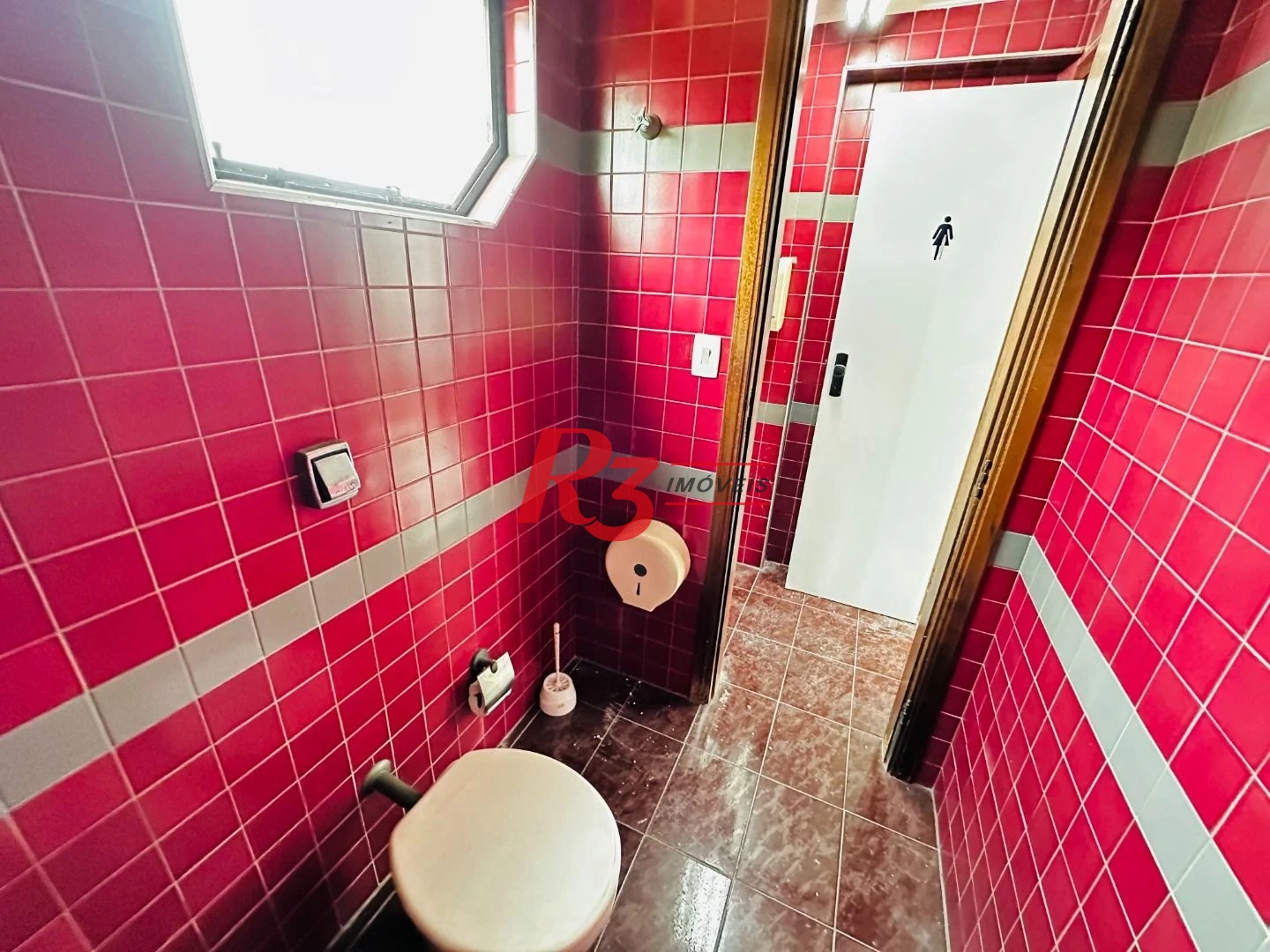 Sala para alugar, 121 m² por R$ 5.000,00/mês - Gonzaga - Santos/SP