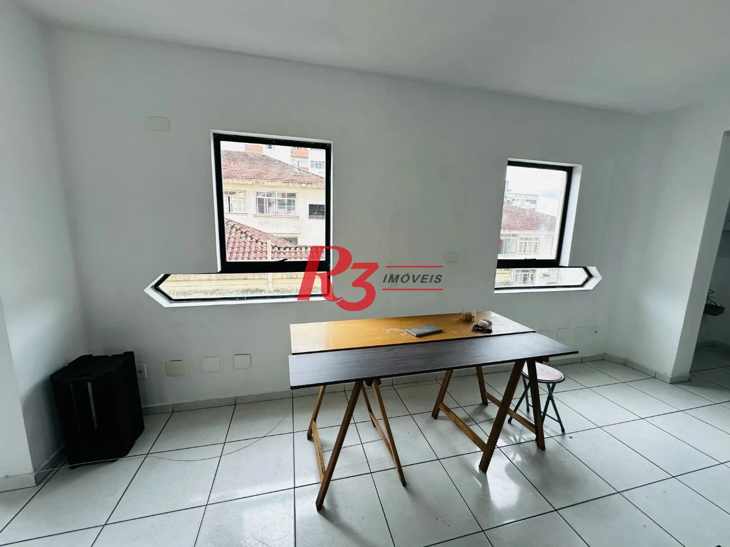 Sala para alugar, 121 m² por R$ 5.000,00/mês - Gonzaga - Santos/SP