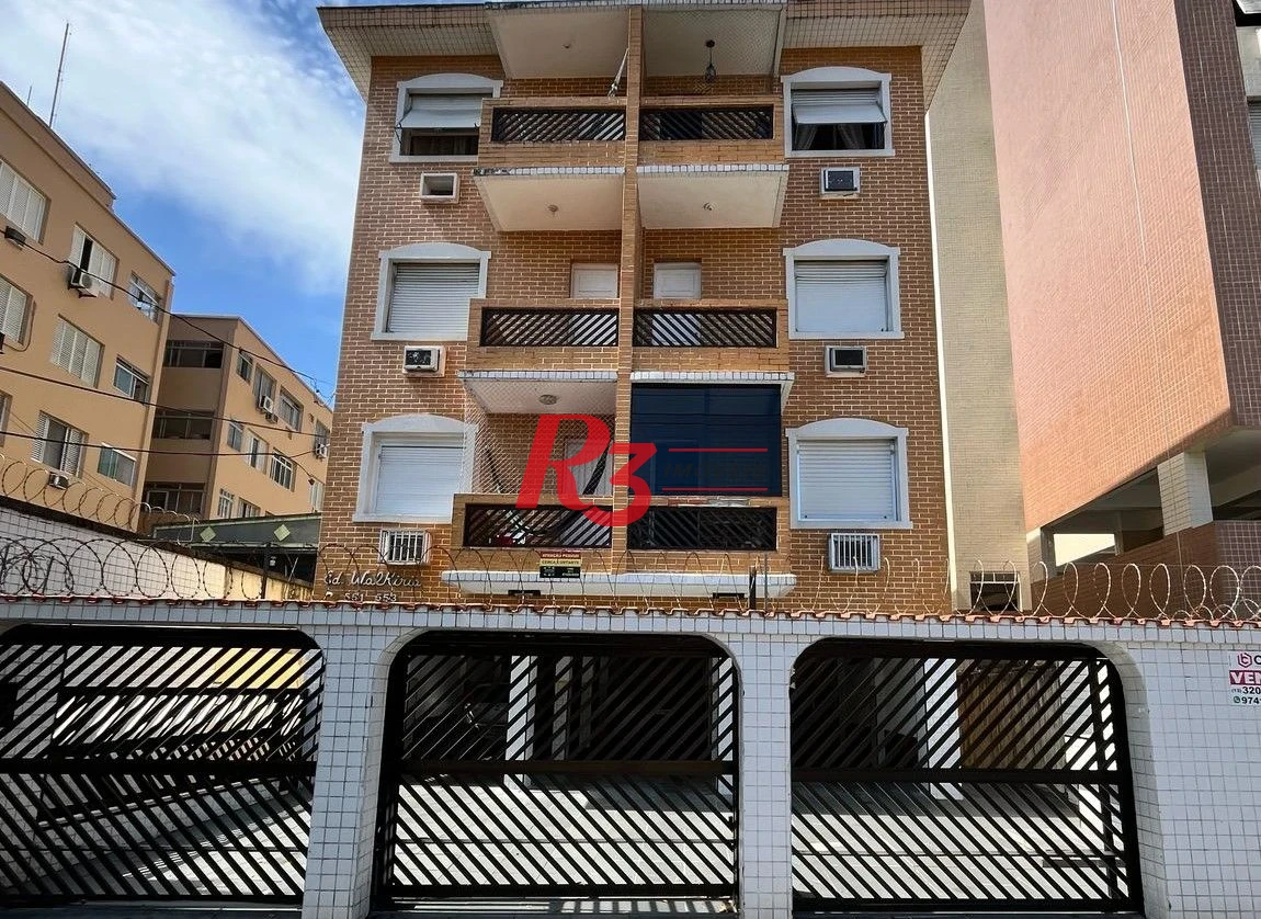 Apartamento com 3 dormitórios à venda, 94 m² por R$ 400.000,00 - Vila Belmiro - Santos/SP