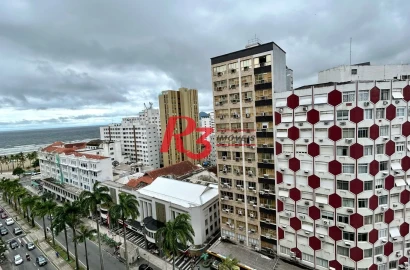 Apartamento com 3 dormitórios à venda, 111 m² por R$ 1.200.000,00 - Gonzaga - Santos/SP