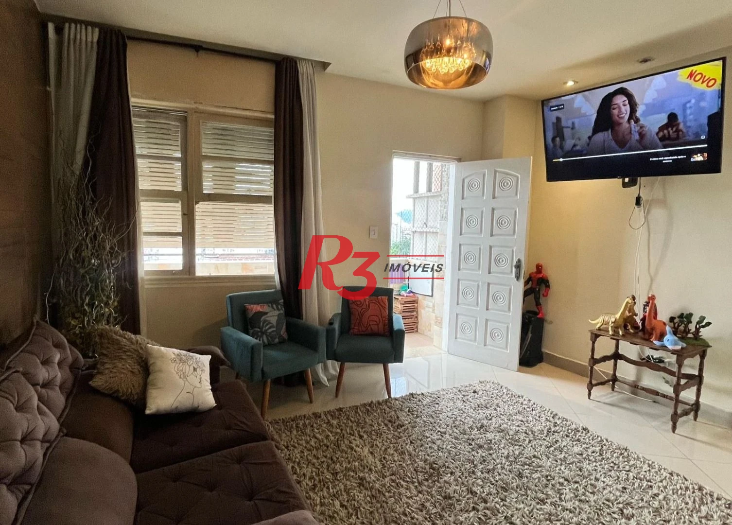 Apartamento com 3 dormitórios à venda, 111 m² por R$ 1.200.000,00 - Gonzaga - Santos/SP