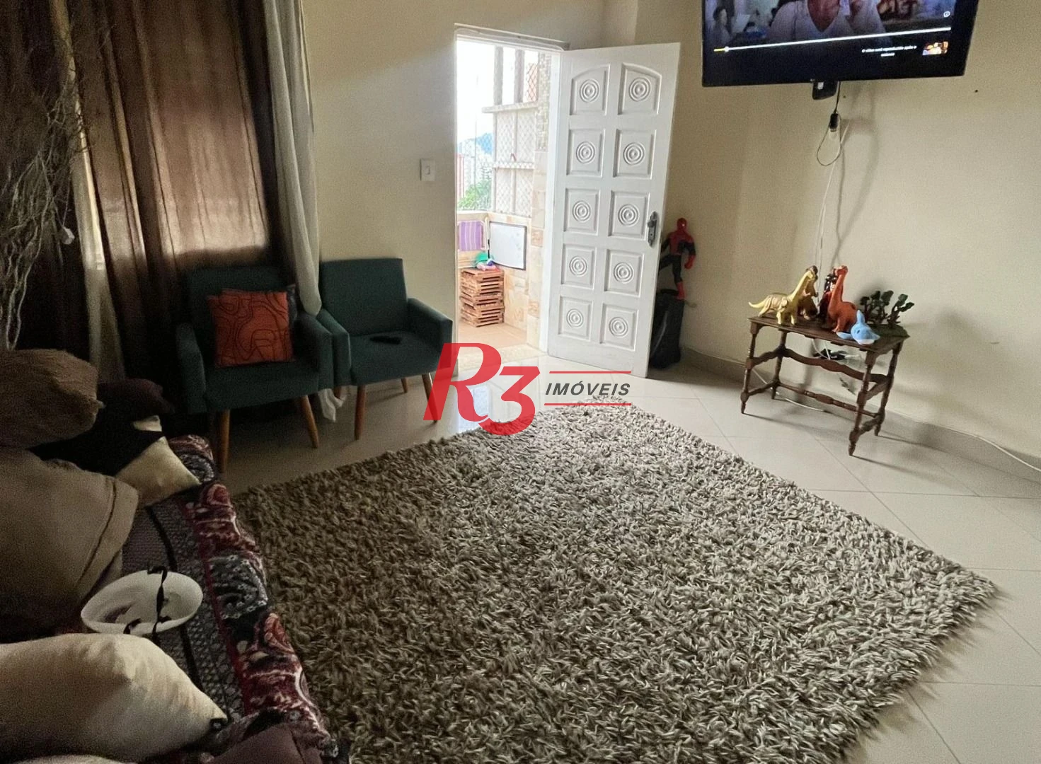 Apartamento com 3 dormitórios à venda, 111 m² por R$ 1.200.000,00 - Gonzaga - Santos/SP