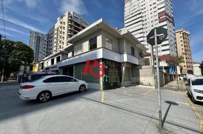 Sobrado com 3 dormitórios para alugar, 200 m² por R$ 16.550,00/mês - Gonzaga - Santos/SP