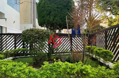 Apartamento com 3 dormitórios à venda, 97 m² por R$ 550.000,00 - Gonzaga - Santos/SP