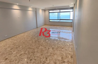 Apartamento com 3 dormitórios, 160 m² - venda por R$ 2.600.000,00 ou aluguel por R$ 13.631,67/mês - Aparecida - Santos/SP