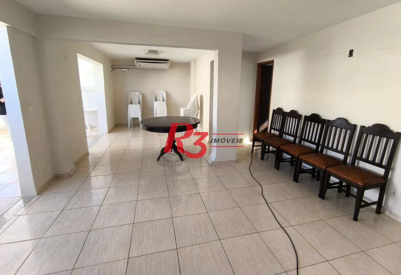 Apartamento com 3 dormitórios, 160 m² - venda por R$ 2.600.000,00 ou aluguel por R$ 13.631,67/mês - Aparecida - Santos/SP