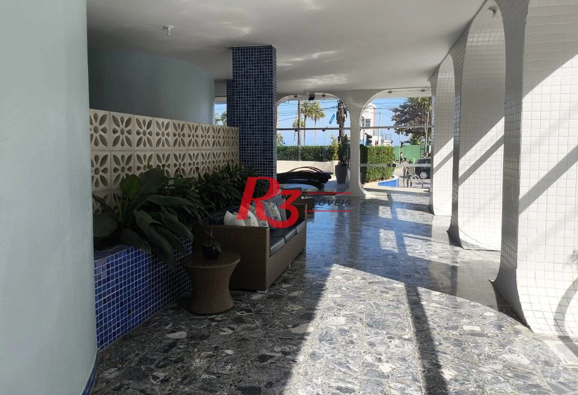 Apartamento com 3 dormitórios, 160 m² - venda por R$ 2.600.000,00 ou aluguel por R$ 13.631,67/mês - Aparecida - Santos/SP