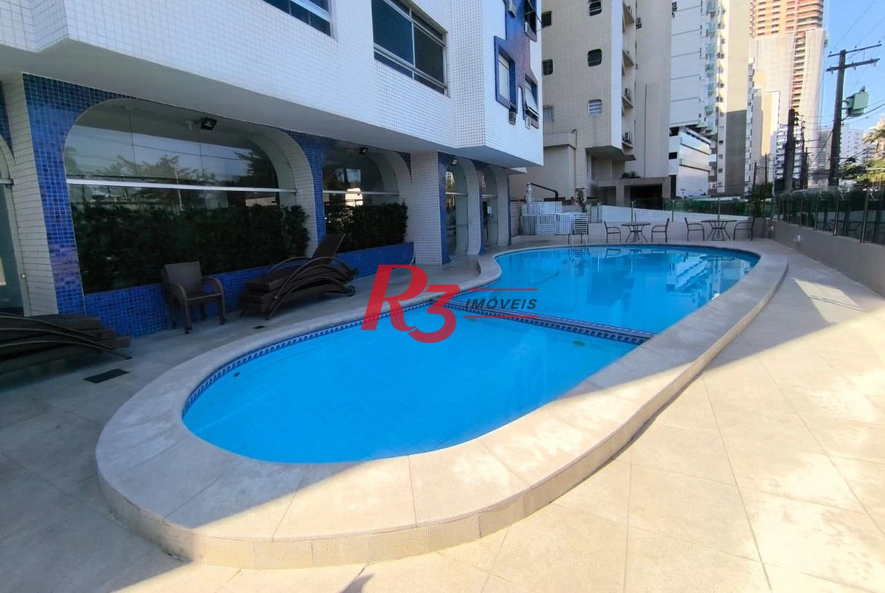 Apartamento com 3 dormitórios, 160 m² - venda por R$ 2.600.000,00 ou aluguel por R$ 13.631,67/mês - Aparecida - Santos/SP