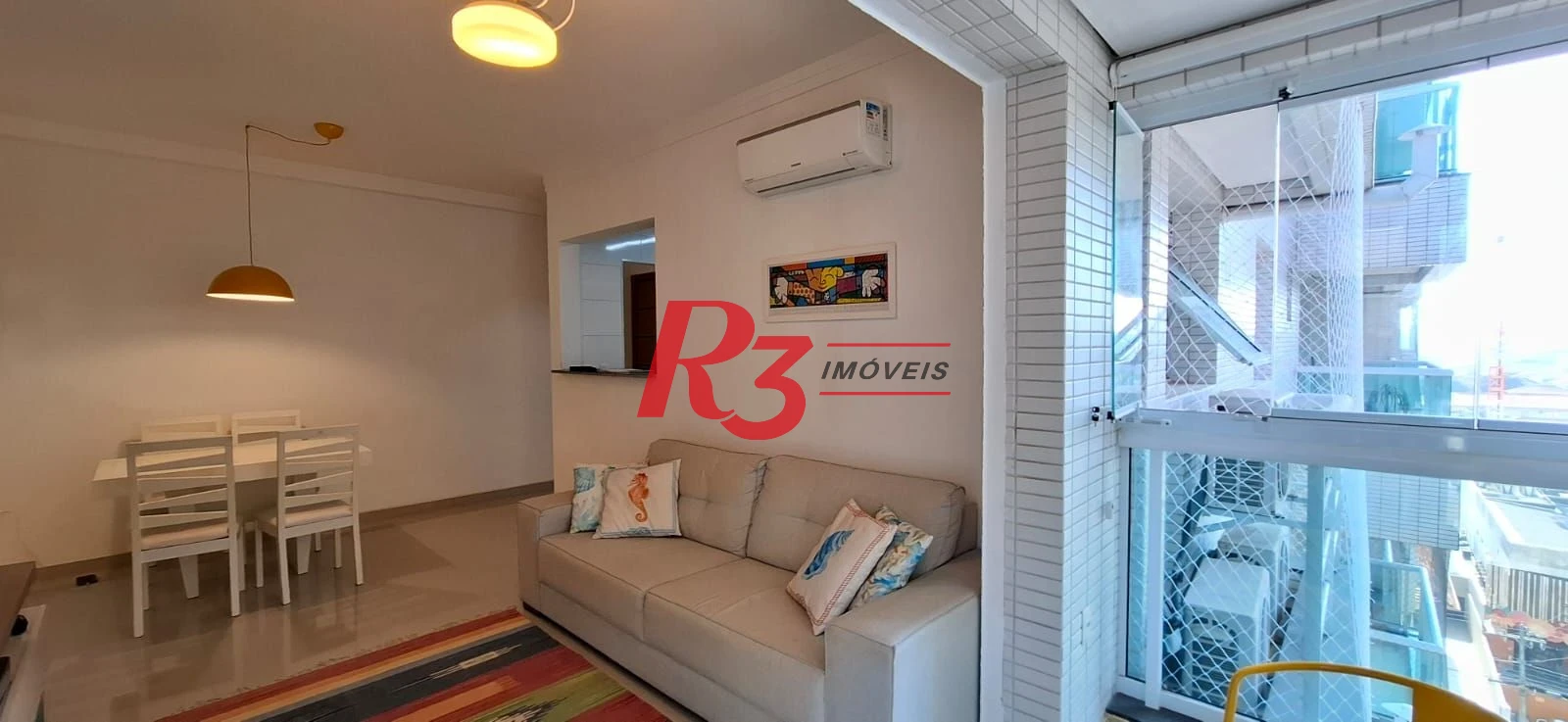 Apartamento com 2 dormitórios à venda, 72 m² por R$ 960.000,00 - Embaré - Santos/SP