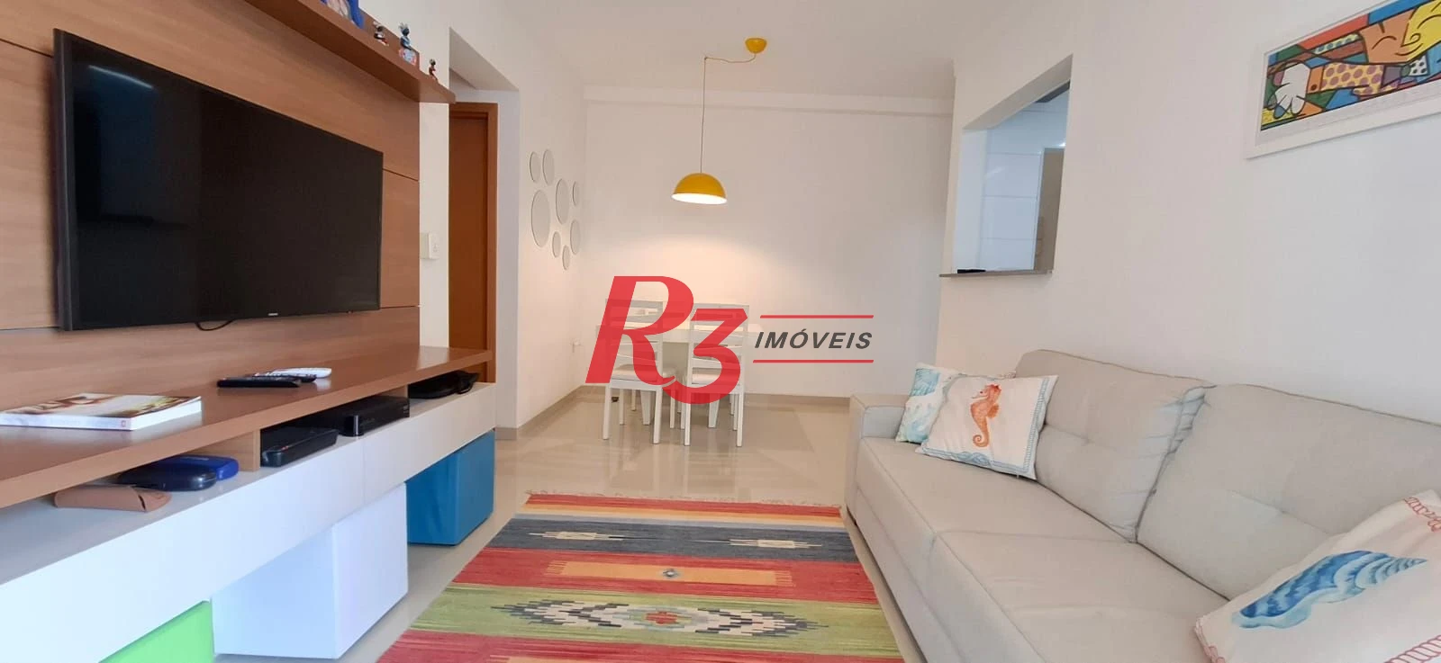 Apartamento com 2 dormitórios à venda, 72 m² por R$ 960.000,00 - Embaré - Santos/SP