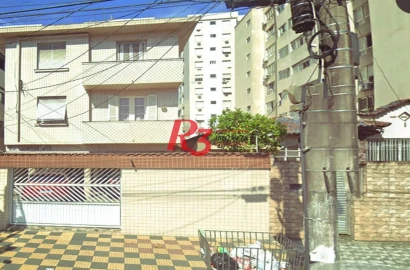 Apartamento com 2 dormitórios à venda, 68 m² por R$ 380.000,00 - Embaré - Santos/SP