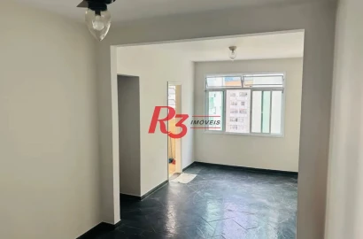 Apartamento com 1 dormitório à venda, 59 m² por R$ 310.000,00 - José Menino - Santos/SP