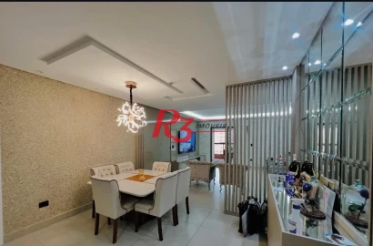 Apartamento com 3 dormitórios à venda, 145 m² por R$ 1.545.000,00 - Vila Guilhermina - Praia Grande/SP